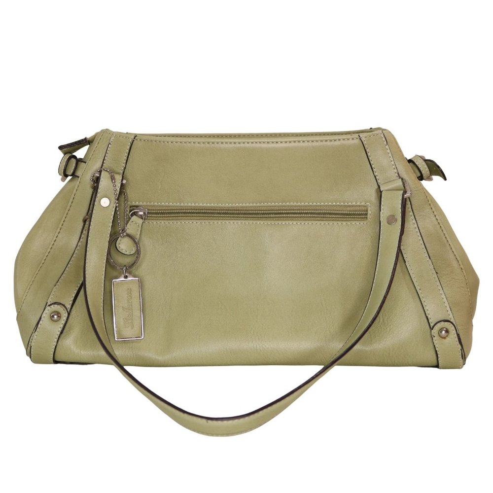 Bellerose Satchel Handbag Moss Green